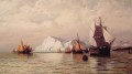 Caravane Artique Bateau paysage marin William Bradford